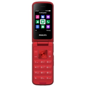 Мобільний телефон Philips Xenium E255 Red