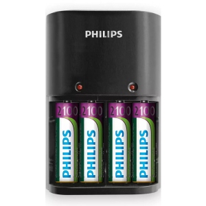 З/пристрій для акумуляторів AA/AAA Philips SCB1490NB/12 купити