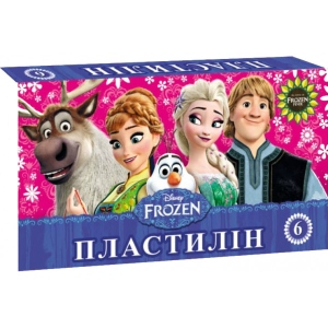 Пластилін класичний Мицар FROZEN 6 цветов укр. (230764)