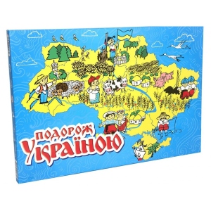 Настільна гра стратегічна (5-7 років) Strateg бродилка "Подорож Україною", укр (59)