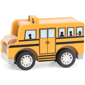 Базовий ігровий транспорт для малюка Viga Toys Шкільний автобус (44514)