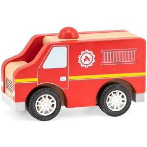 Базовий ігровий транспорт для малюка Viga Toys Пожежна (44512)