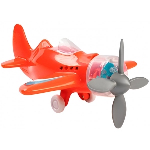 Пасажирський повітряний транспорт Fat Brain Toys Крутись пропелер Playviator червоний (F2261ML)