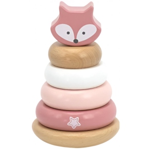 Пірамідка Viga Toys PolarB Лисичка (44206)