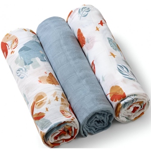 Набір пелюшок BabyOno 3 шт. Dark Gray (348-07)