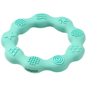 Прорізувач BabyOno Кільце блакитний (825/03)