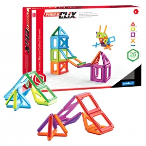 Магнітний конструктор Guidecraft PowerClix Frames, 26 деталей (G9199)