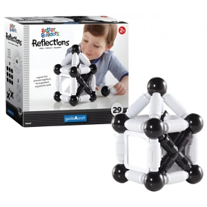 Магнітний конструктор Guidecraft Better Builders Reflections, 29 деталей (G8307)