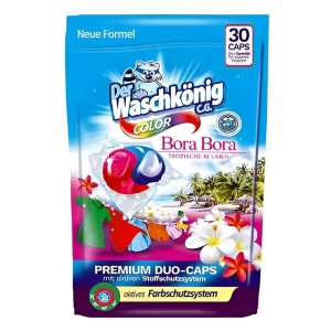 Капсули для прання Waschkonig Color Bora Bora 30 шт. (4260418933246)