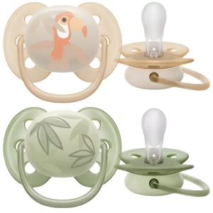 Ортодонтична пустушка Philips Avent Ultra Soft 0-6 міс (SCF091/07)