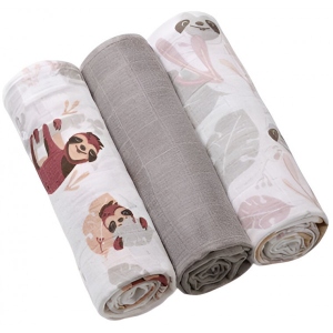 Набір пелюшок BabyOno 3 шт. Grey (348/10)
