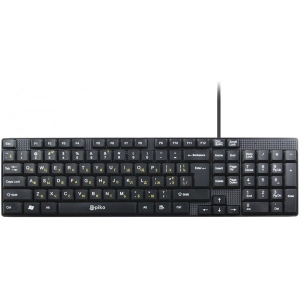 Клавіатура дротова Piko KB-005 Black USB (1283126472459)