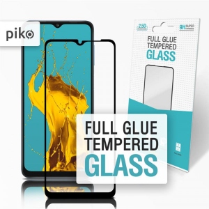Захисне скло для смартфону Piko Samsung Galaxy A12 SM-A125 Black Full Glue, 0.3mm, 2.5D (1283126510045)