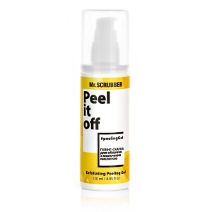 Пілінг для обличчя Mr.Scrubber скатка З молочною кислотою peel it off Exfoliating Peeling Gel 120мл