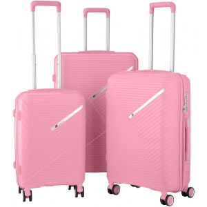 Набір валіз 2E Sigma 3 шт. Pink (2E-SPPS-SET3-PK)