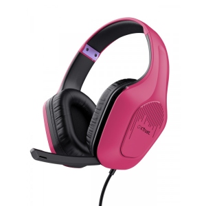 Гарнітура дротова Trust GXT 415 Zirox Pink (24992)