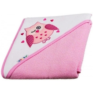Рушник махровий дитяче Akuku Pink (A1233)