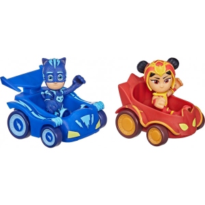 Колекційні фігурки набір PJ Masks КЕТБОЙ ПРОТИ ЄН Ю (2 фігурки, 2 машинки) (F2843)