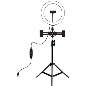 Набір для блогера Puluz USB LED Lamp 10'' PKT3053B  + штатив 1.1 м