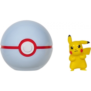 Набір ігрових фігурок Pokemon W13 - ПІКАЧУ В ПОКЕБОЛІ (ігрова фігурка, покебол) (PKW2664)