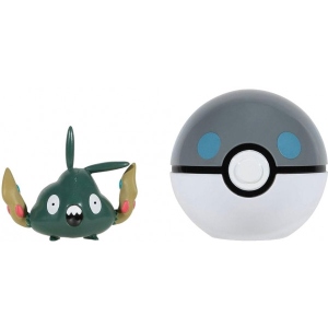 Набір ігрових фігурок Pokemon W15 - ТРАББІШ В ПОКЕБОЛІ (ігрова фігурка, покебол) (PKW3140)