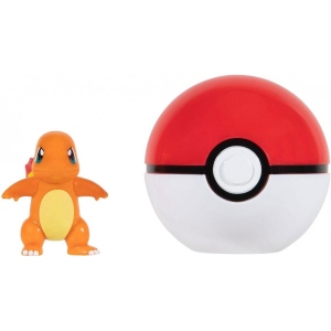 Набір ігрових фігурок Pokemon W15 - ЧАРМАНДЕР В ПОКЕБОЛІ (ігрова фігурка, покебол) (PKW3141)