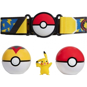 Набір ігрових фігурок Pokemon W14 - ПОЯС З ПОКЕБОЛАМИ ПІКАЧУ (PKW3162)