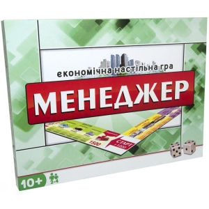 Настільна гра стратегічна (8+) Strateg Менеджер, укр (30453)