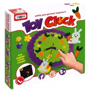 Набір для виготовлення декору Strateg Toy clock - Заячий лужок (15)