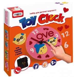 Набір для виготовлення декору Strateg Toy clock - Любовь (16)