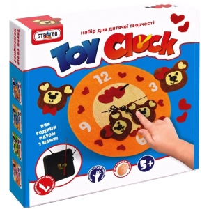 Набір для виготовлення декору Strateg Toy clock - Ведмедики (17)