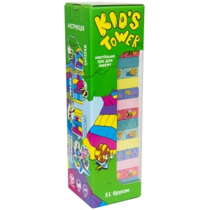 Настільна гра стратегічна (3-4 роки) Strateg Kid's Tower (укр) (30863)