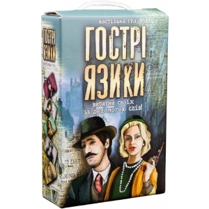 Настільна гра розважальна (12+) Strateg Гострі язики (укр) (30951) замовити в Україні