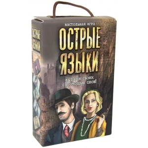 Настільна гра розвиваюча (12+) Strateg Гострі язики (рос) (30950)