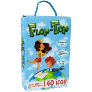 Настільна гра розвиваюча (5-7 років) Strateg Flop-Top (укр) (30868)
