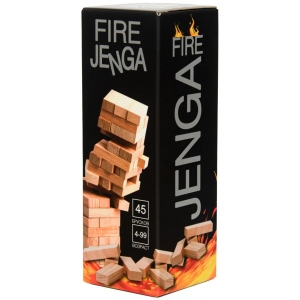 купити Настільна гра розвиваюча (3-4 роки) Strateg Fire Jenga (рос) (30963)