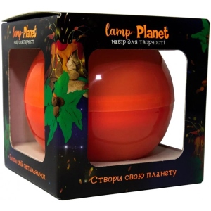 Набір для виготовлення іграшок Strateg Lamp-planet Помаранчевий (30222)