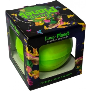 Набір для виготовлення іграшок Strateg Lamp-planet Зелений (30224)