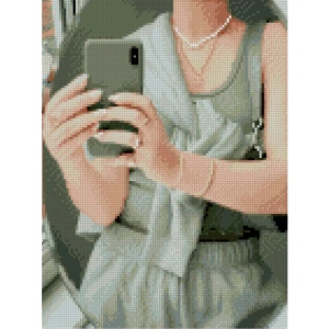 Алмазний живопис Strateg Look of the day 30х40 см (HX230)