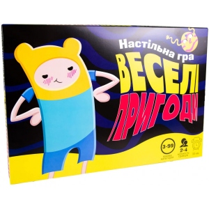 Настільна гра розвиваюча (3-4 роки) Strateg "Веселі пригоди", укр (30244)