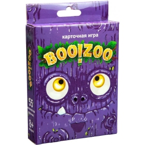 Настільна гра карткова (12+) Strateg BOO!ZOO (30444)