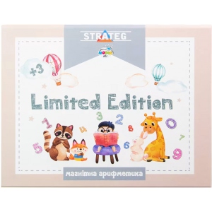 Настільна гра магнітна (3-4 роки) Strateg Магнітна арифметика Limited edition (30326)