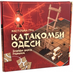 Настільна гра розважальна (5-7 років) Strateg Катакомби Одеси розважальна (укр. м) (30285)