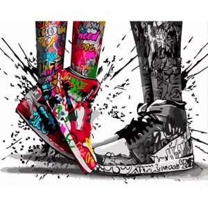 Картина за номерами Strateg Кохання в Jordan 30х40 см (SS6789)