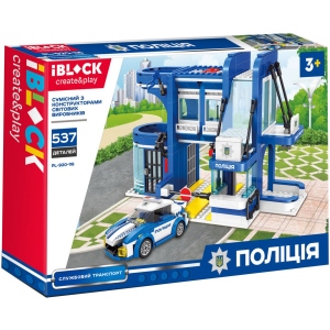 Пластиковий конструктор IBLOCK Полиция (PL-920-116)