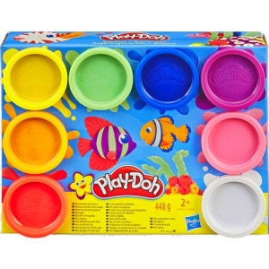 Матеріали Hasbro Play-Doh 8 кольорів Веселка (E5044_E5062)