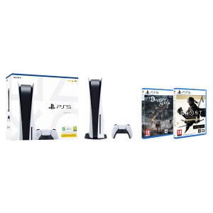 Ігрова приставка PlayStation 5 + PS5 Demon`s Souls + PS5 Ghost of Tsushima Director's Cut