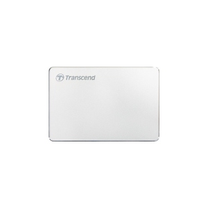 Жорсткий диск зовнішній Transcend StoreJet  2.5" USB 3.1 Type-C 2TB MC Silver (TS2TSJ25C3S)