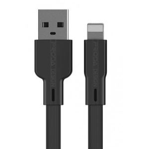 Кабель синхронізації даних Proda PD-B18i Lightning 2.1А Black (PD-B18i-BK)