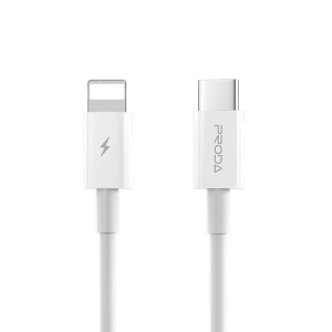 Кабель Proda PD-B27i Type-C to Lightning Fast Charge 20W White (PD-B27i-WHT)